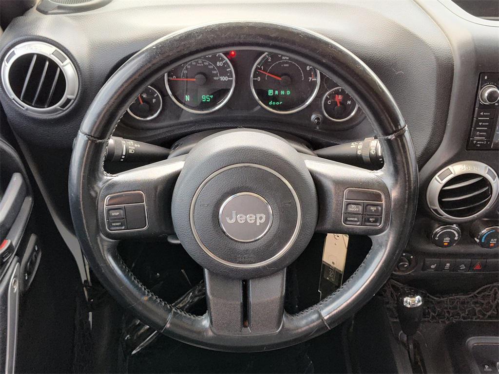 used 2015 Jeep Wrangler Unlimited car, priced at $14,494