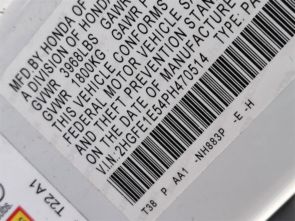 used 2023 Honda Civic Si car, priced at $28,494