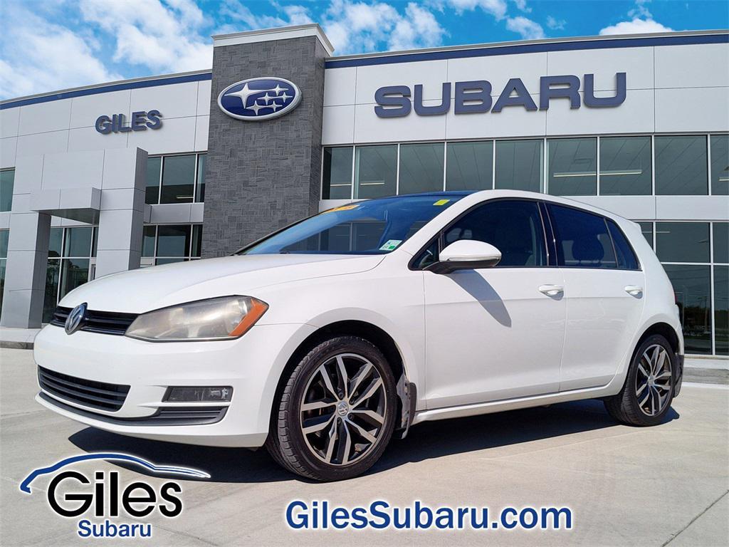 used 2015 Volkswagen Golf car, priced at $10,994