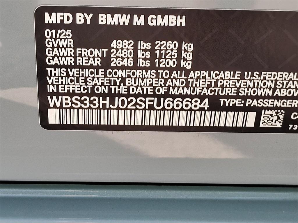 used 2025 BMW M3 car, priced at $93,994