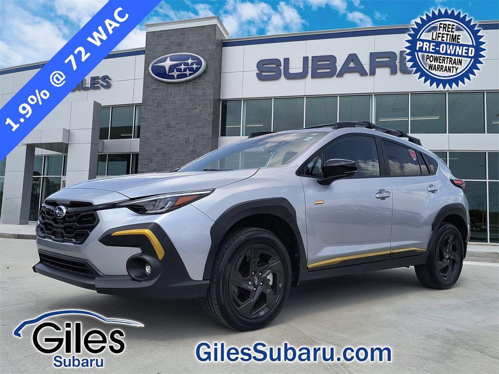 used 2024 Subaru Crosstrek car, priced at $28,605