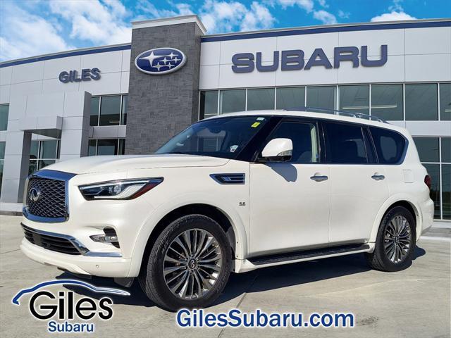 used 2018 INFINITI QX80 car, priced at $24,368