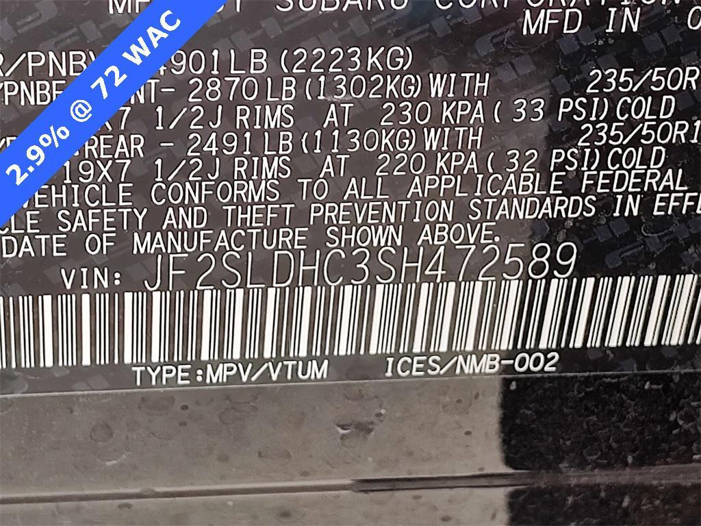 used 2025 Subaru Forester car, priced at $32,932