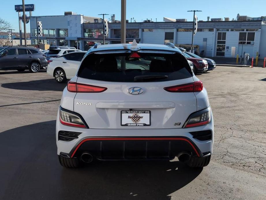 used 2022 Hyundai Kona N car, priced at $23,988