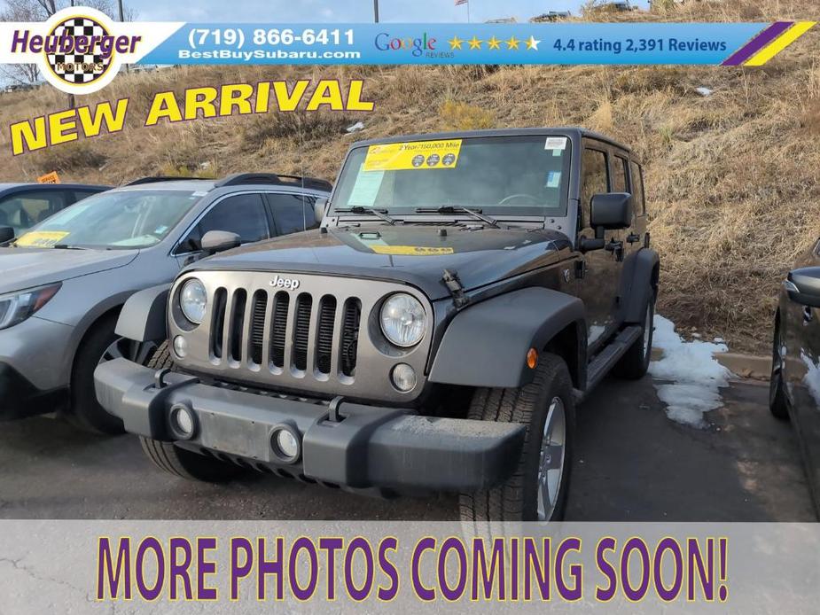 used 2017 Jeep Wrangler Unlimited car, priced at $20,988