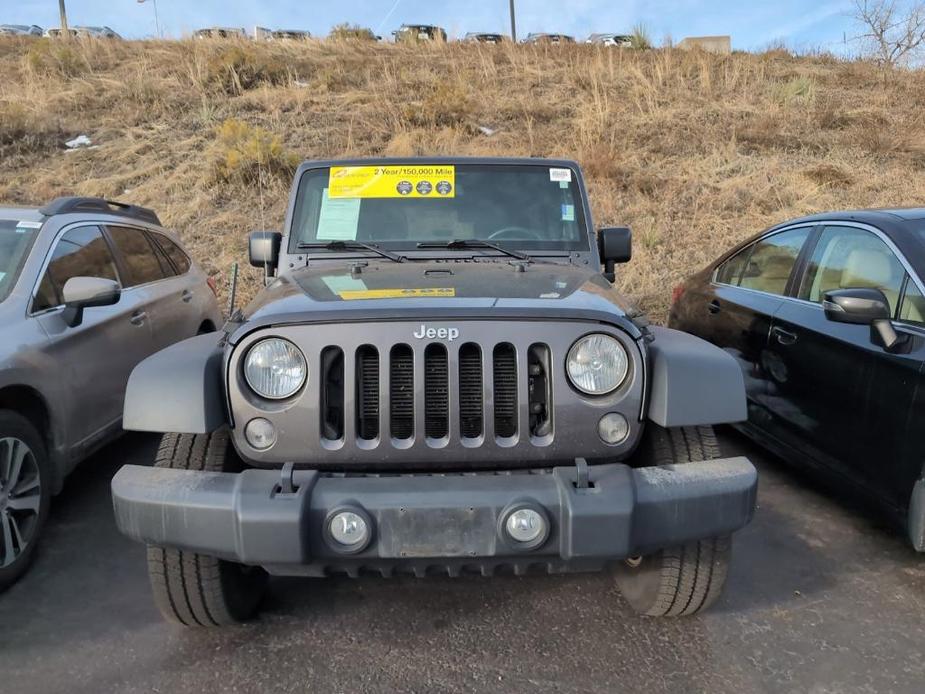 used 2017 Jeep Wrangler Unlimited car, priced at $20,988