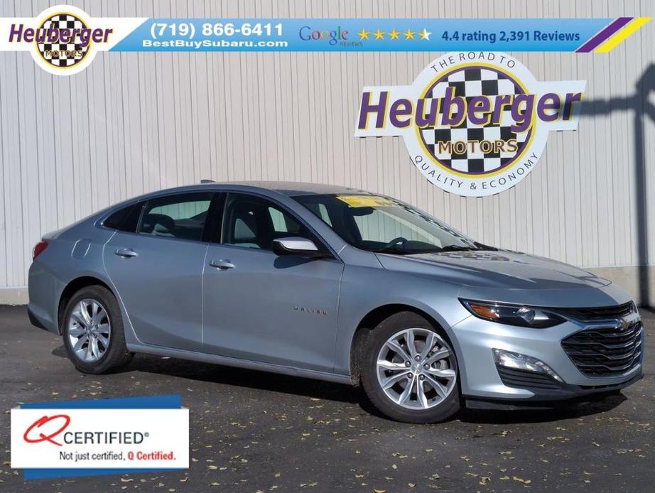 used 2021 Chevrolet Malibu car, priced at $15,388