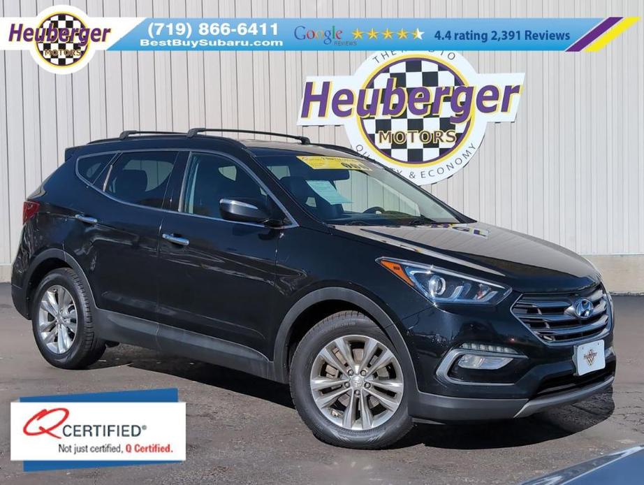 used 2017 Hyundai Santa Fe Sport car, priced at $13,988