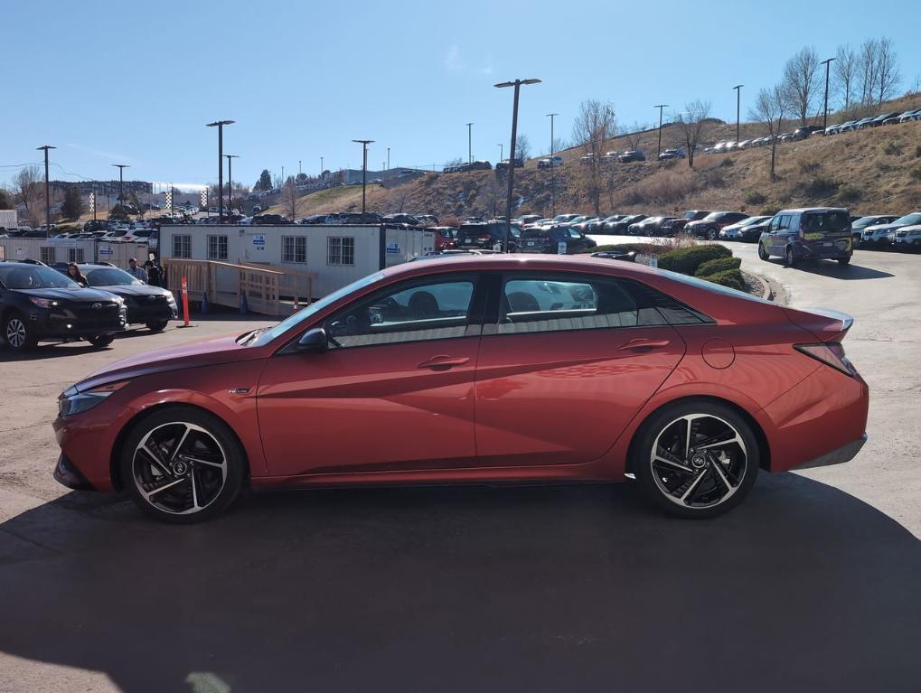 used 2021 Hyundai Elantra car, priced at $21,388