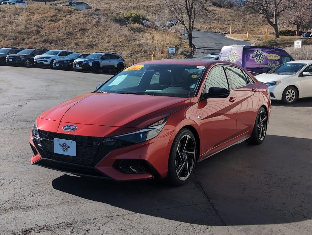 used 2021 Hyundai Elantra car, priced at $21,388