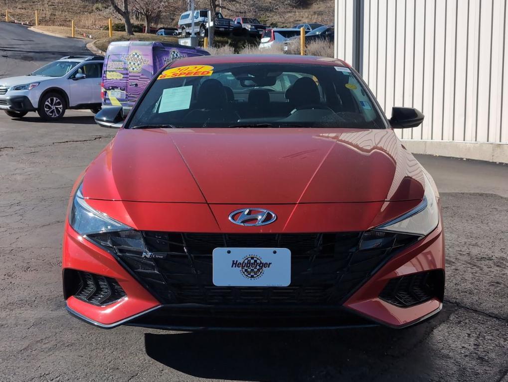 used 2021 Hyundai Elantra car, priced at $21,388