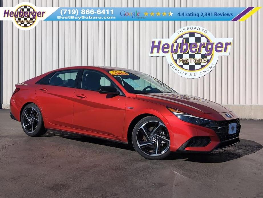 used 2021 Hyundai Elantra car, priced at $21,388