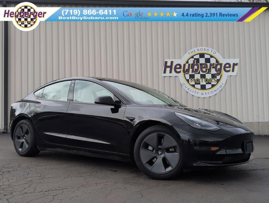 used 2022 Tesla Model 3 car, priced at $25,888