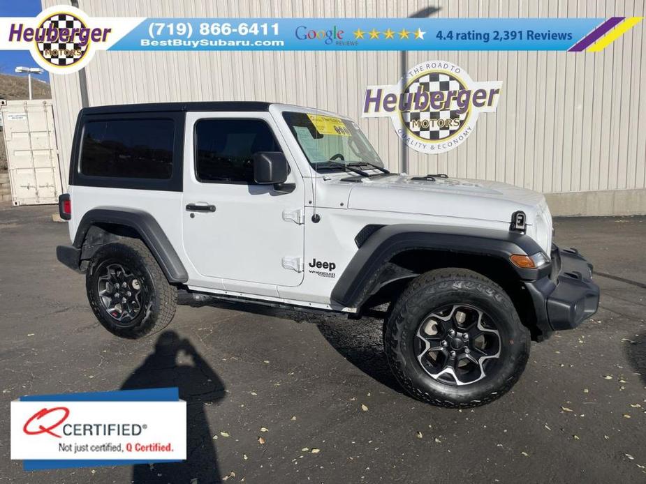 used 2021 Jeep Wrangler car, priced at $29,988