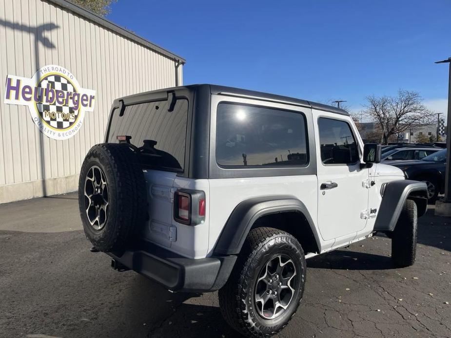 used 2021 Jeep Wrangler car, priced at $29,988