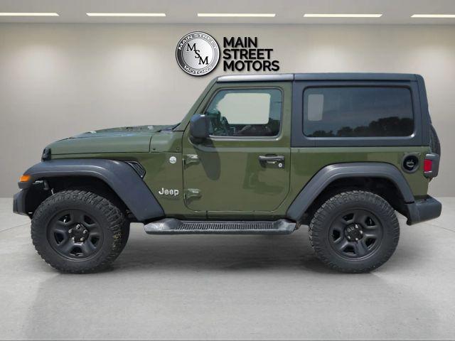 used 2021 Jeep Wrangler car, priced at $27,850
