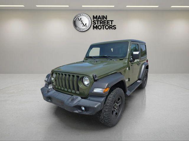 used 2021 Jeep Wrangler car, priced at $27,850