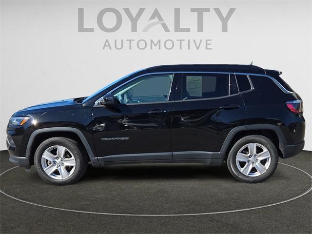 used 2022 Jeep Compass car, priced at $22,943