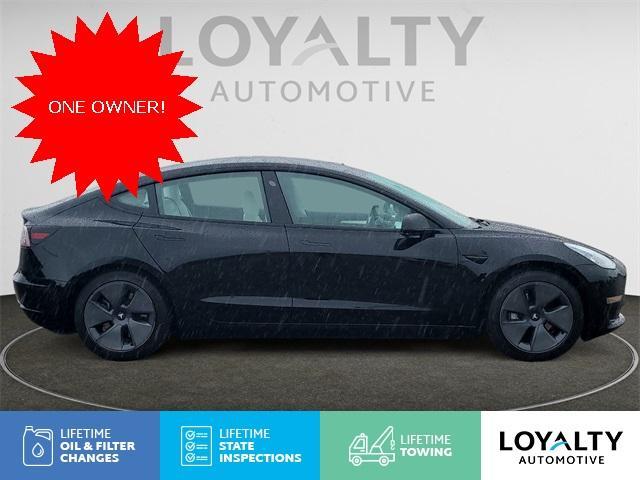 used 2022 Tesla Model 3 car, priced at $25,998