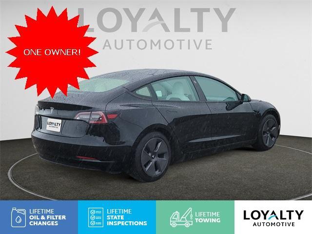 used 2022 Tesla Model 3 car, priced at $25,998
