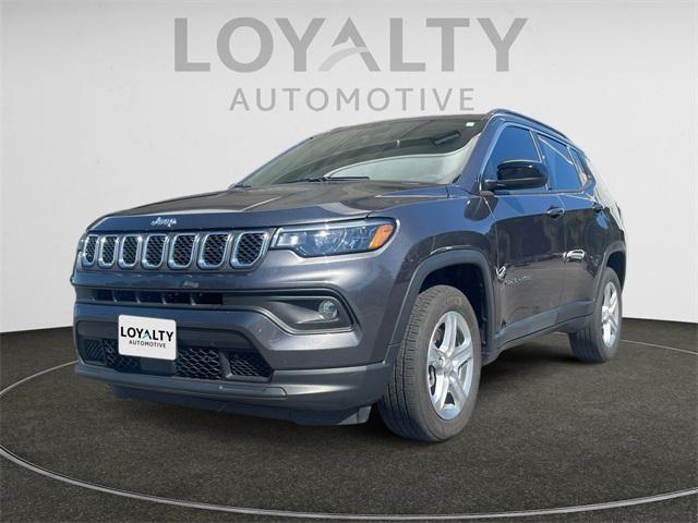 used 2023 Jeep Compass car, priced at $23,480