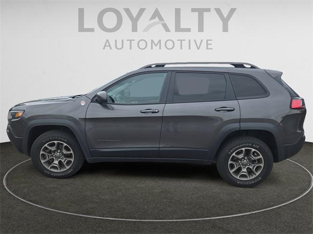 used 2021 Jeep Cherokee car, priced at $30,032