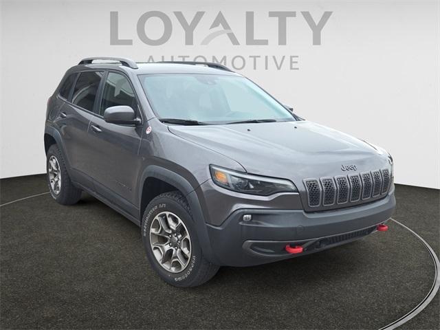 used 2021 Jeep Cherokee car, priced at $30,032