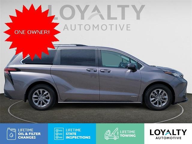 used 2021 Toyota Sienna car, priced at $31,998