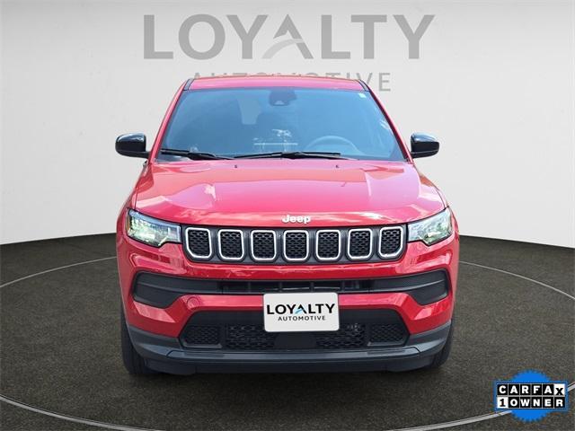 used 2024 Jeep Compass car, priced at $22,995
