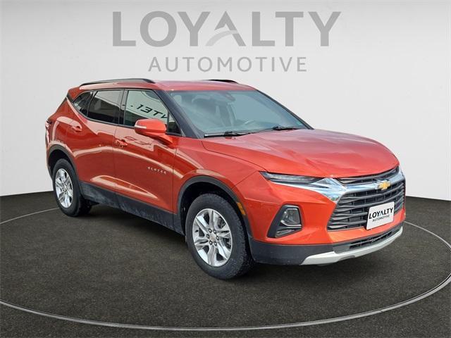 used 2021 Chevrolet Blazer car, priced at $28,623