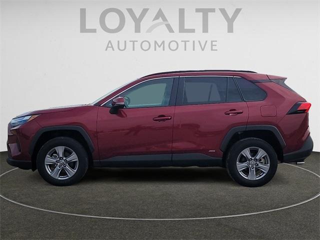 used 2022 Toyota RAV4 Hybrid car, priced at $33,798