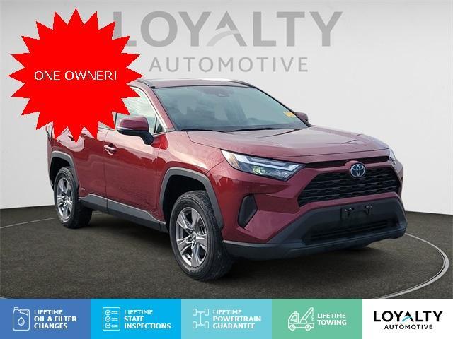 used 2022 Toyota RAV4 Hybrid car, priced at $33,798
