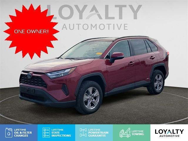 used 2022 Toyota RAV4 Hybrid car, priced at $33,798