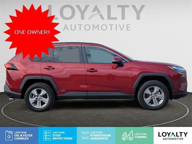 used 2022 Toyota RAV4 Hybrid car, priced at $33,798