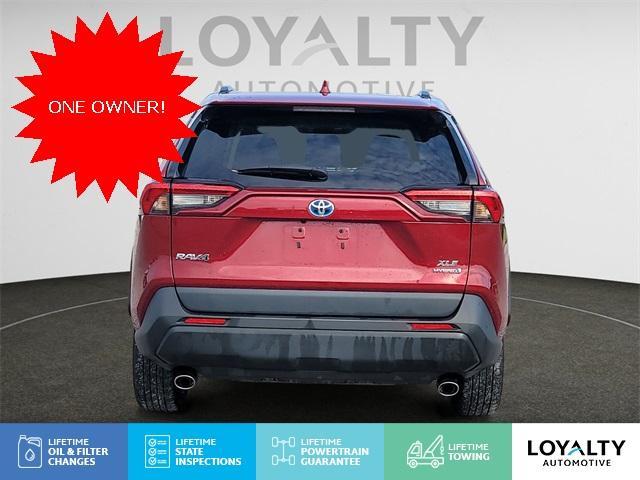 used 2022 Toyota RAV4 Hybrid car, priced at $33,798