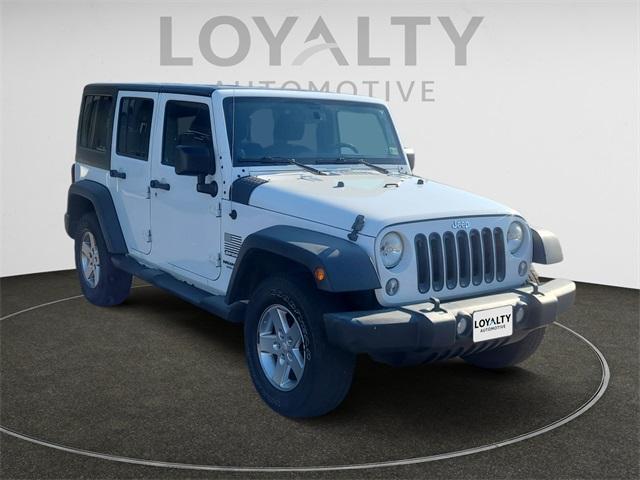 used 2014 Jeep Wrangler Unlimited car, priced at $19,495