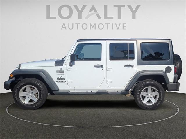 used 2014 Jeep Wrangler Unlimited car, priced at $19,495