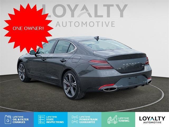 used 2025 Genesis G70 car, priced at $46,998