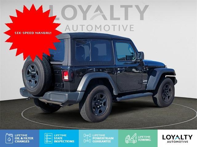 used 2021 Jeep Wrangler car, priced at $27,798