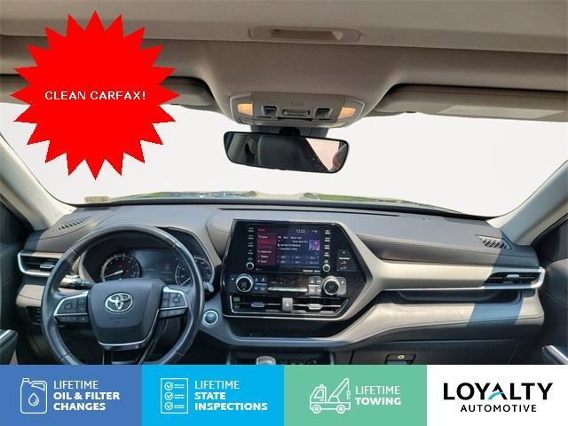 used 2021 Toyota Highlander car, priced at $33,798