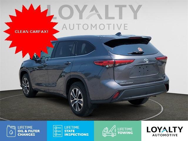 used 2021 Toyota Highlander car, priced at $33,798