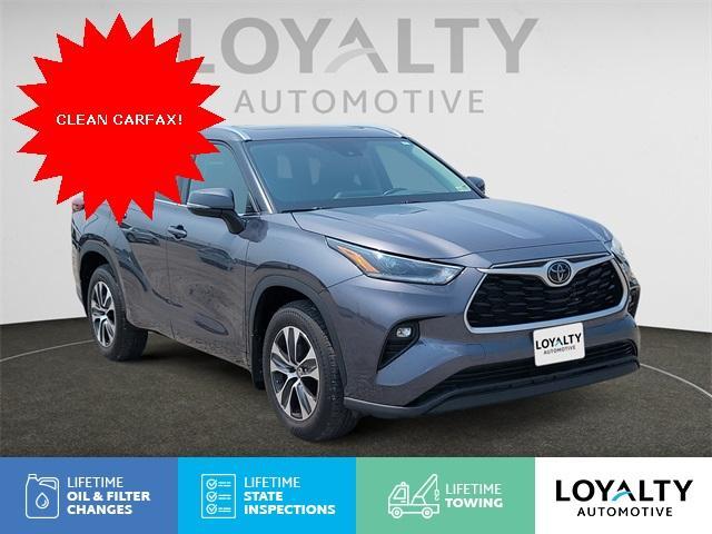 used 2021 Toyota Highlander car, priced at $33,798