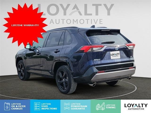 used 2021 Toyota RAV4 Hybrid car, priced at $33,798