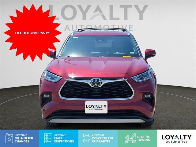 used 2020 Toyota Highlander car, priced at $39,998