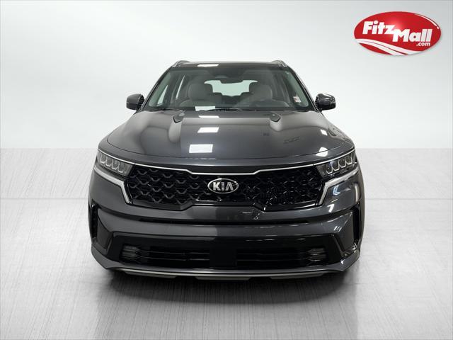 used 2021 Kia Sorento Hybrid car, priced at $24,200