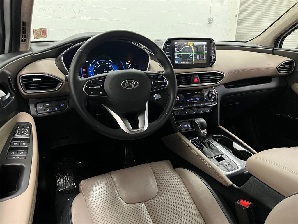 used 2019 Hyundai Santa Fe car, priced at $18,100