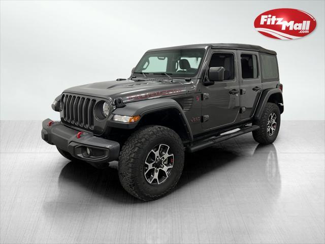 used 2022 Jeep Wrangler Unlimited car, priced at $38,800