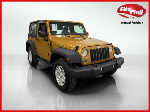 used 2014 Jeep Wrangler car, priced at $16,900