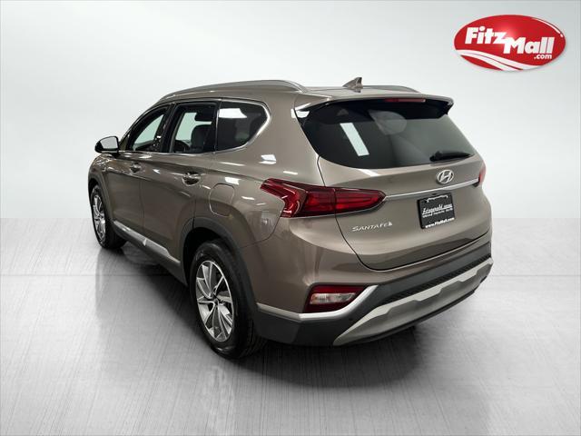 used 2019 Hyundai Santa Fe car, priced at $18,300