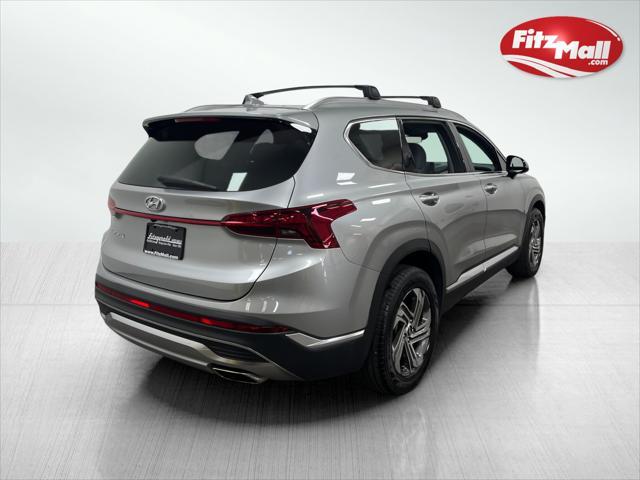 used 2022 Hyundai Santa Fe car, priced at $18,100